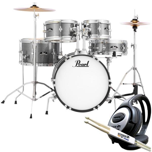 Produktbild Pearl Roadshow RSJ465C-C708 Junior Schlagzeug mit Kopfhörer u. Sticks