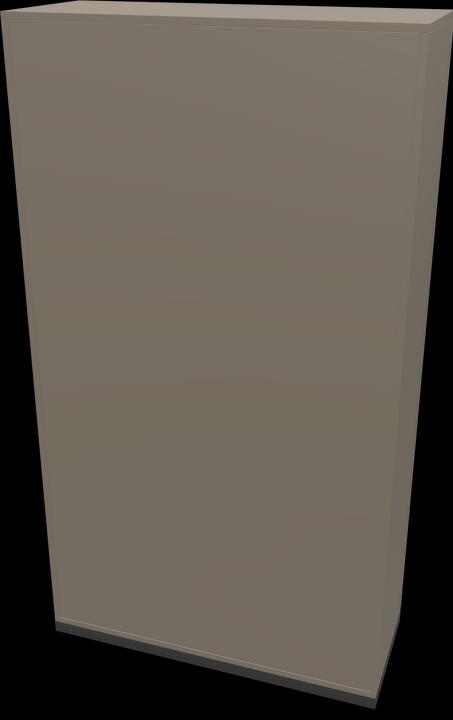 Actual product image Narbutas Choice hinged door cabinet (100 x 40 x 182 cm)