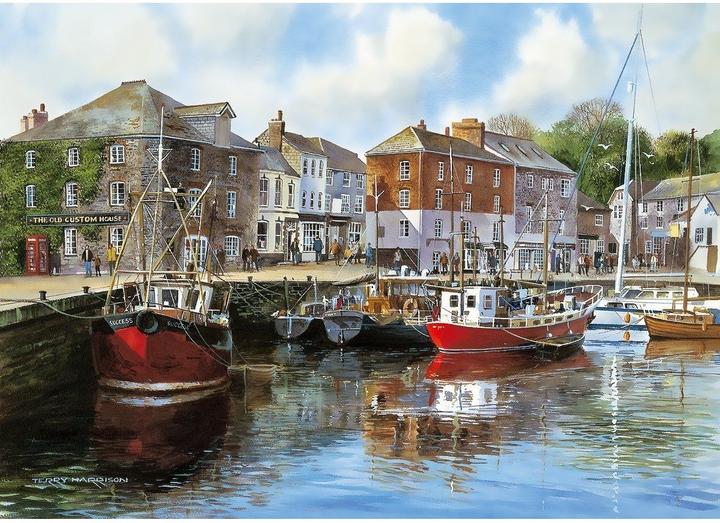 Actual product image Gibsons Puzzle Padstow Harbour 1000 pieces (1000 pieces)