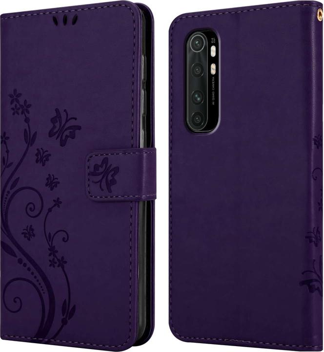 Produktbild Cadorabo Hülle für Xiaomi Mi NOTE 10 LITE mit Blumen Muster (Xiaomi Mi Note 10 Lite)