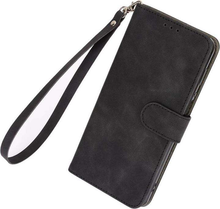 Actual product image Cover-Discount Honor X7a - Leather case cover black (Honor X7a)