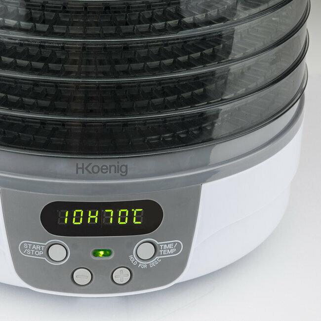 Actual product image H.Koenig Koenig DSY700 - Voedseldroger - 5 loads - Timer