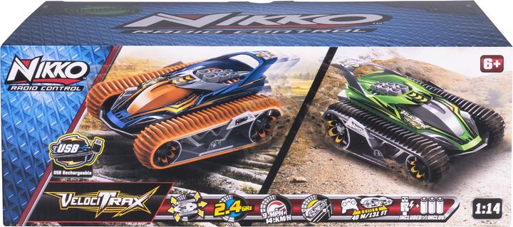 Actual product image Nikko RC 19062 VelociTrax Remote Control RC Car, Offroad Tracked Vehicle, LiFePo4 Battery, Up to 14 km/h