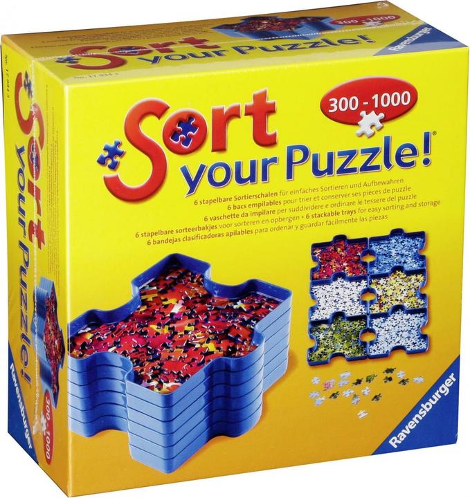 Image du produit Ravensburger Triez votre puzzle! (1000 pièces)