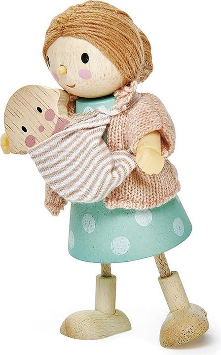 Actual product image Tender Leaf Toys Mrs Goodwood & Baby