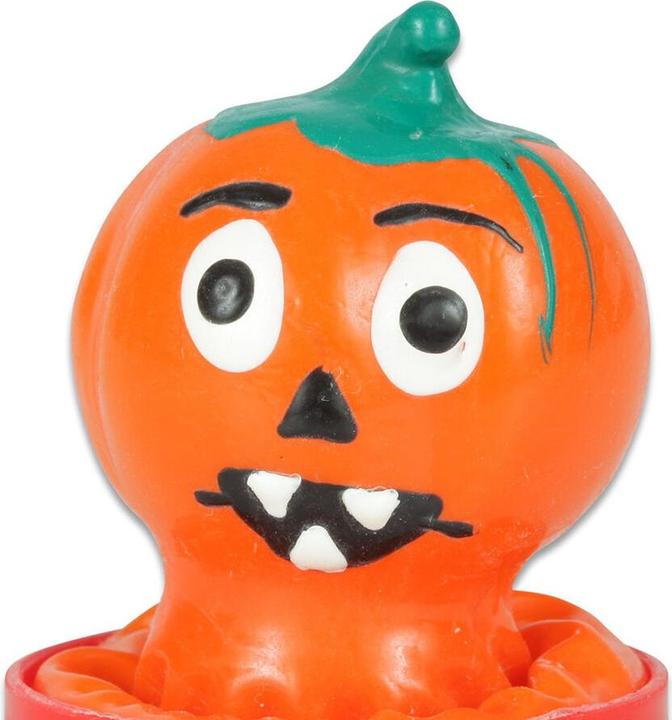 Actual product image Condomerie Halloween pumpkin prank condom, hand-painted, orange (1 pcs.)