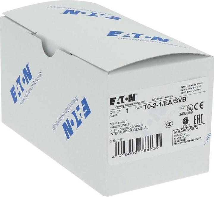 Produktbild Eaton Hauptschalter 5,5kW 3-polig