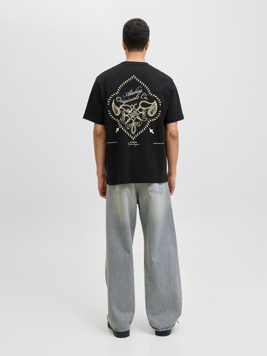 Produktbild Jack & Jones Gedruckt Rundhalsausschnitt T-shirt T-shirt (XS)