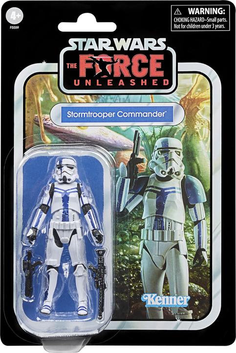 Produktbild Hasbro The Vintage Collection Gaming Greats Stormtrooper Commander, 9,5 cm grosse Figur zu Star Wa