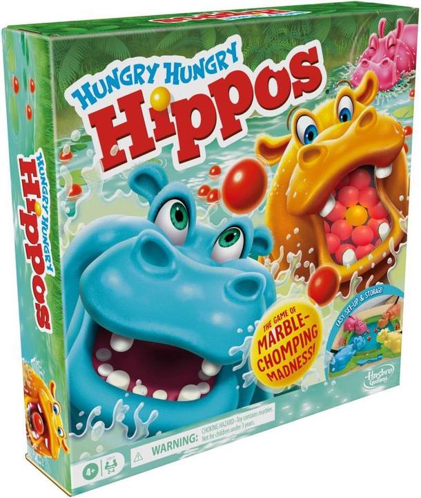 Produktbild Hasbro Gaming Hungry Hungry Hippos