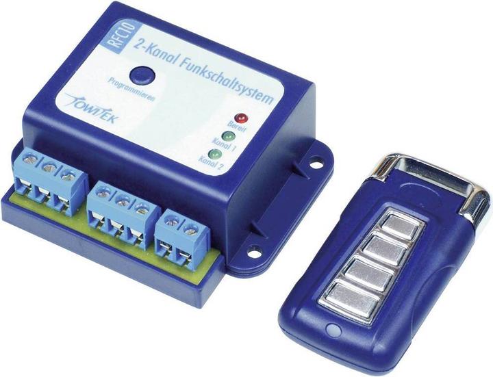 Produktbild TowiTek 2-Kanal Funkschaltsystem + Handsender