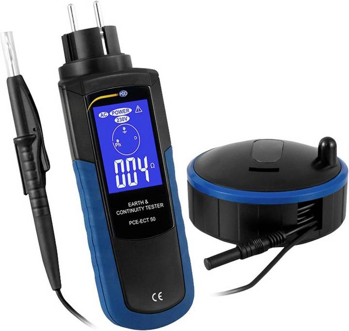 Actual product image PCE Instruments Earth meter (CAT III 250V)