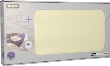 Produktbild Starpak Mitteldecken Vlies "soft selection plus" (80 x 80 cm)
