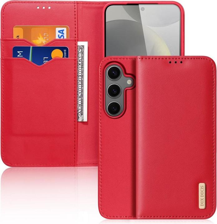 Actual product image Dux Ducis Hivo Series Leder Bookcover Hülle (Samsung Galaxy S25)