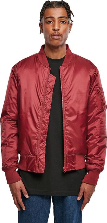 Actual product image Build Your Brand Contrast Bomber Jacket (M)