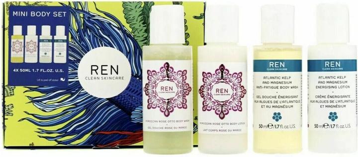 Image du produit Ren Coffret : Lotion hydratante pour le corps à la rose du Maroc Otto (Set soin rasage)