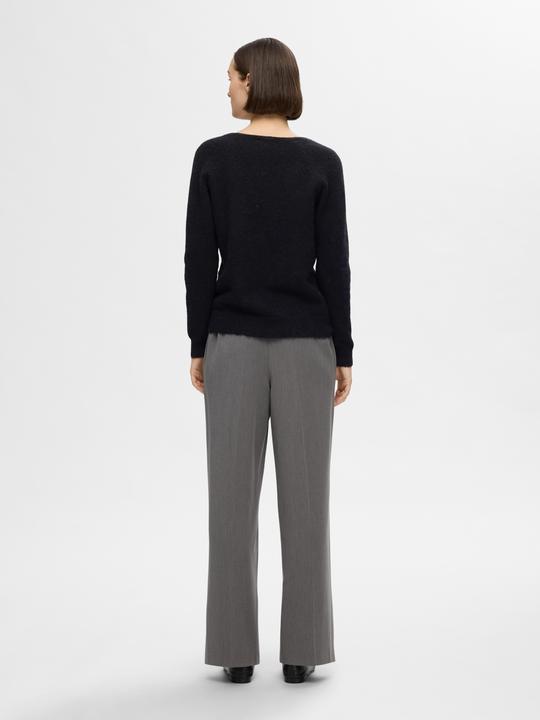 Actual product image Selected Femme V-neck knit jumper (XL)