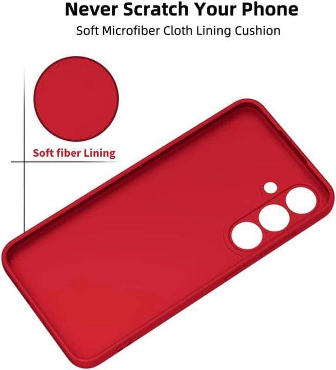 Image du produit X-Level Samsung Galaxy A36 5G - Thin Backcase, TPU Hülle, Rot (Samsung Galaxy A36)