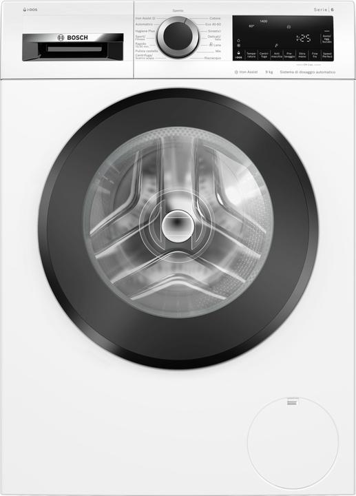 Bosch Hausgeräte Bosch WGG244F0II Waschmaschine 9 kg Klasse A (9 kg, Links)