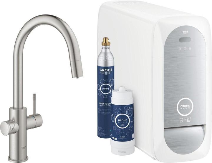 Actual product image Grohe Blue Home C outlet Starter Kit