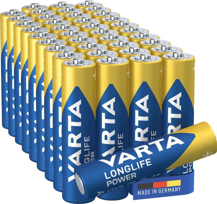 Actual product image Varta Longlife Power (40 pcs., AAA, 1200 mAh)
