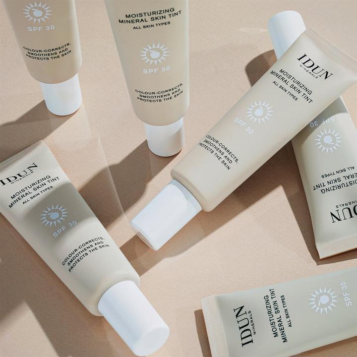 Produktbild IDUN Minerals Minerals Moisturizing Skin Tint SPF 30 Norrmalm Medium Creme (Sonnencreme, SPF 30, 27 ml)