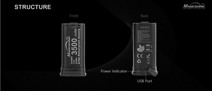 Produktbild Olight Akku Pack 3500 mAh für Allty 2000
