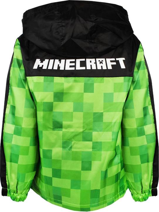 Produktbild Minecraft Jacke wasserfest mit Kapuze Jungen (140)