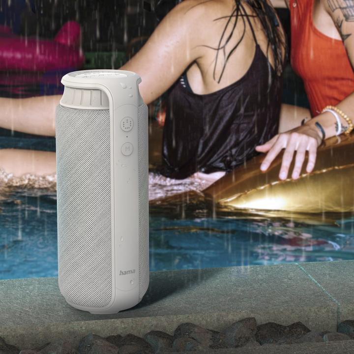 Produktbild Hama Pipe 2.0 Mobiler Bluetooth-Lautsprecher (12 h, Akkubetrieb)