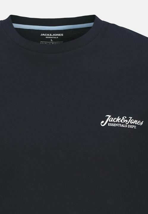 Actual product image Jack & Jones Jjbeau Tee Ss Frontprint Crew Neck Ln (S)