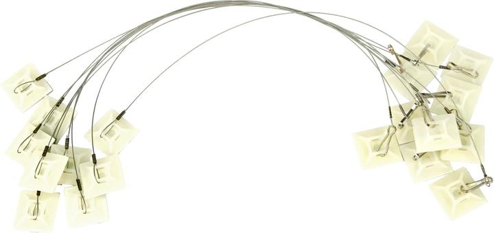 Produktbild Knock Off Klebe-Anker, doppelseitig für Köderbox, 25cm + Haken