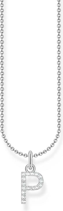 Image du produit Thomas Sabo Chaîne avec pendentif lettre P argent (Argent 925, 38 - 45 cm)
