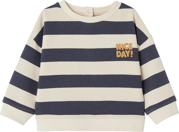 Immagine prodotto Vertbaudet Set bambino: felpa a righe e pantaloni cargo (62)