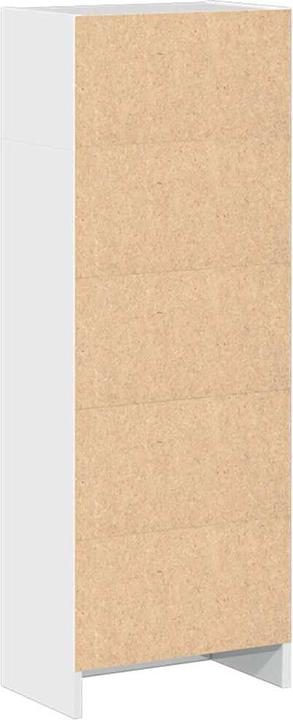 Immagine prodotto VidaXL Bücherregal Hochglanz-Weiss 40x24x143 cm Holzwerkstoff (40 x 24 x 143 cm)
