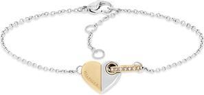 Image du produit Tommy Hilfiger Bracelet mode en acier avec coeur bicolore 2780880