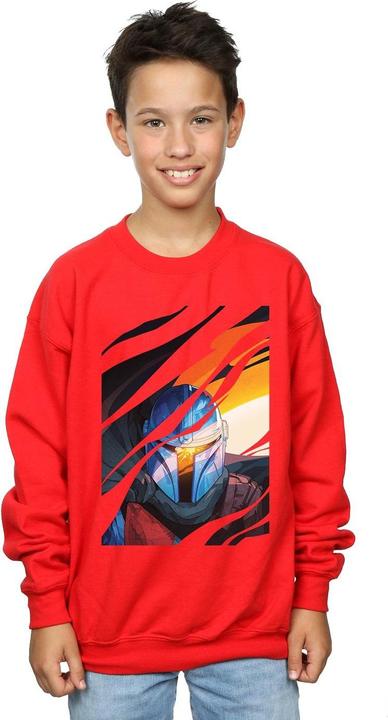 Immagine prodotto Star Wars The Mandalorian Glare Felpa Ragazzi (128)