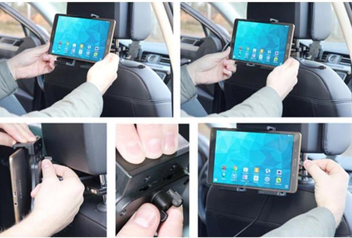 Actual product image Brodit 727070 Universal tablet holder USB Type C