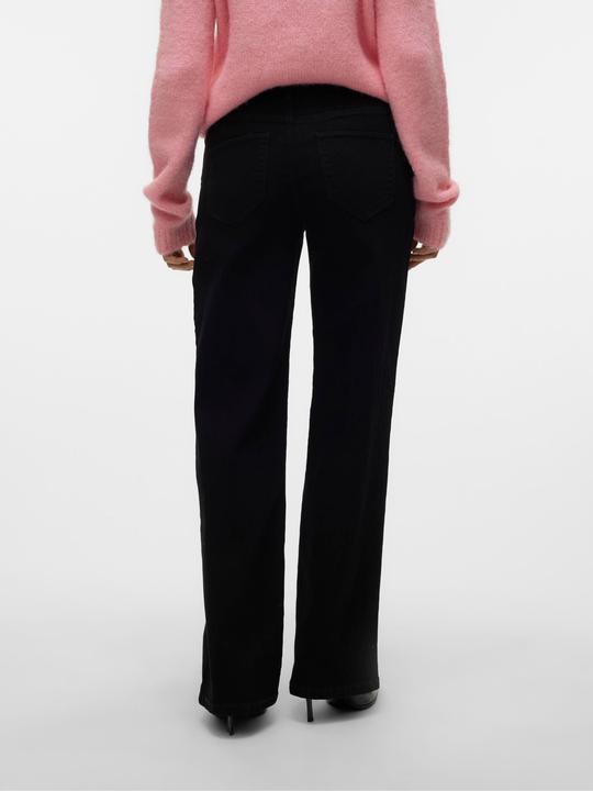 Immagine prodotto Vero Moda VMELLY Mid Rise Weiter Beinschnitt Jeans Weit geschnitten (34)