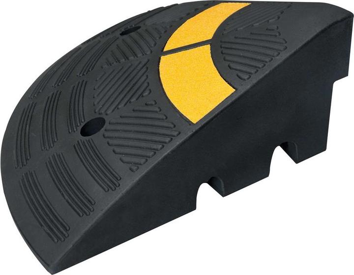 Produktbild Moravia MORION Bordstein-Rampe Gummi Abschlusselement, 360x360x100 mm (36 cm)