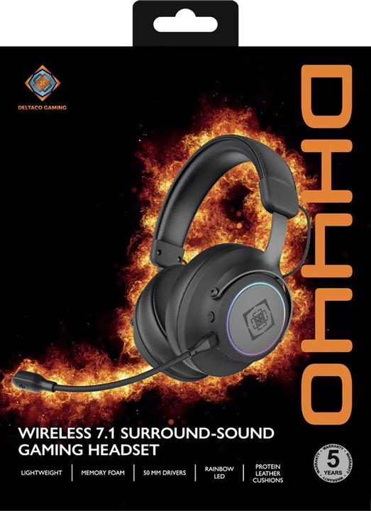 Actual product image Deltaco Comfort (Wireless, Cable)