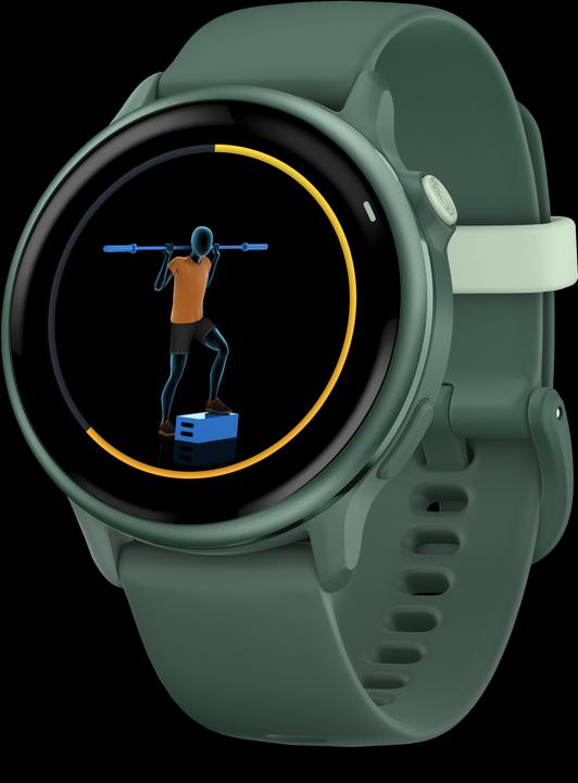 Actual product image Garmin vivoactive 6, GPS, Jasper Green/ J. Green Metallic, WW (42 mm)