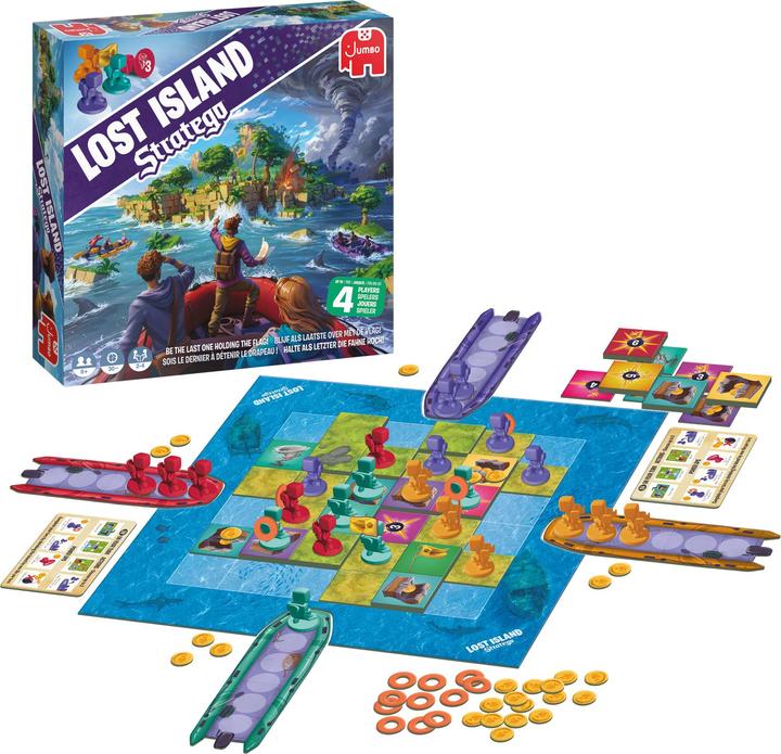 Immagine prodotto Jumbo Stratego Lost Island, d/f/i (Tedesco, Francese, Italiano)
