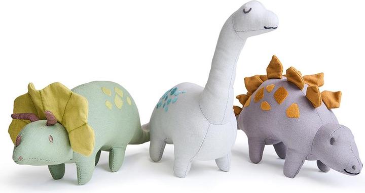 Image du produit Threadbear Soft Toy Dinosaur - Trike the Triceratops 24 cm - (TB4104) (24 cm)