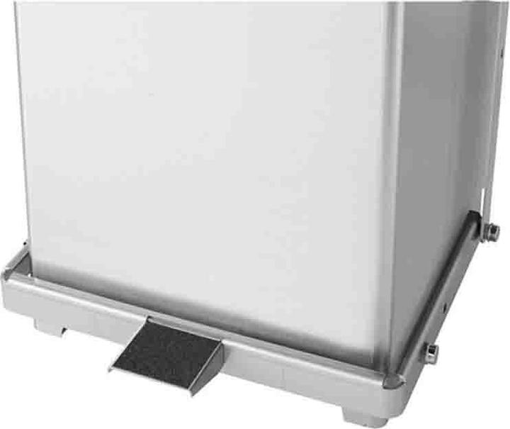 Image du produit Rubbermaid Borne escamotable PE jaune Barrière de sécurité, Caution