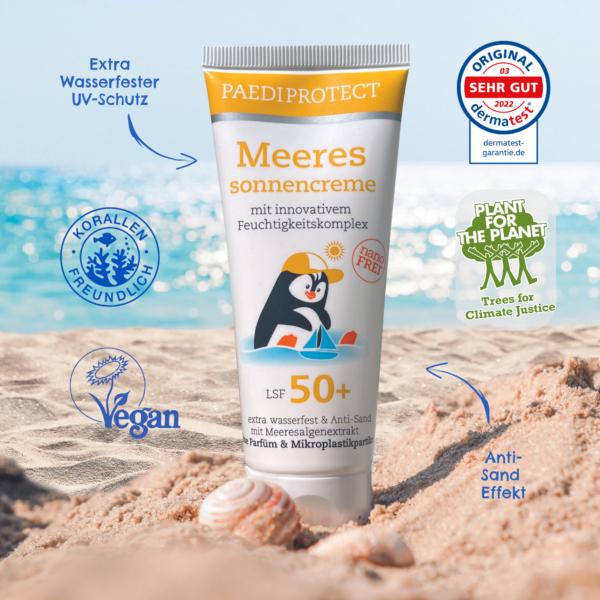 Actual product image Paediprotect Sea (Suntan cream, SPF 50+, 75 ml, 104 g)