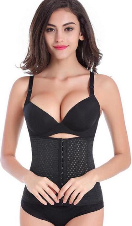 Produktbild JTI Taillentrainer / Trainingskorsett für Sanduhrfigur, XXL - Schwarz
