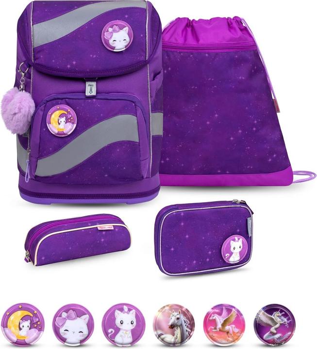 Produktbild Belmil SMARTY Schulrucksack-Set Sky (20 l)