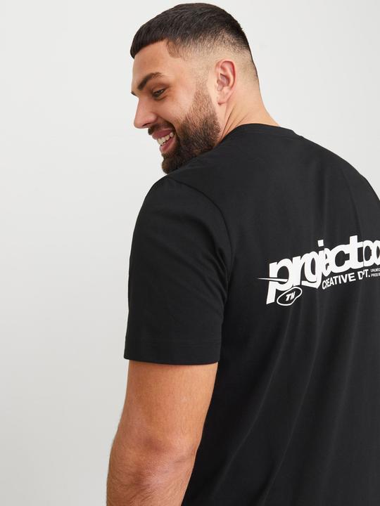 Produktbild Jack & Jones Plus Size Rückenprint T-shirt T-shirt (4XL)