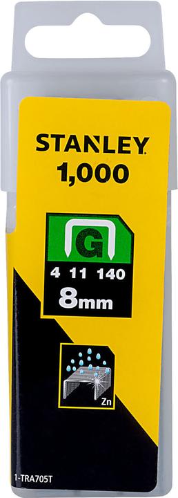 Actual product image Stanley Clamps type G (8mm) (1000 x)