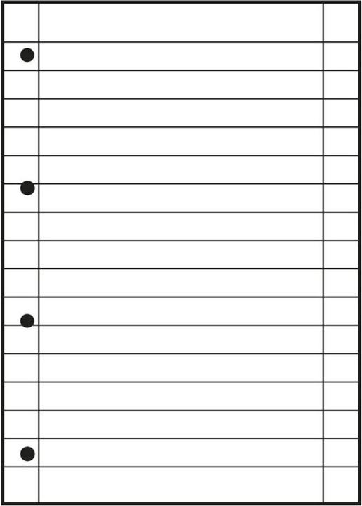 Produktbild Oxford TOUCH - Collegeblock (A4, Liniert, Weicher Einband)
